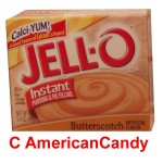 Jell-O Butterscotch Cream Instant Pudding & Pie Filling